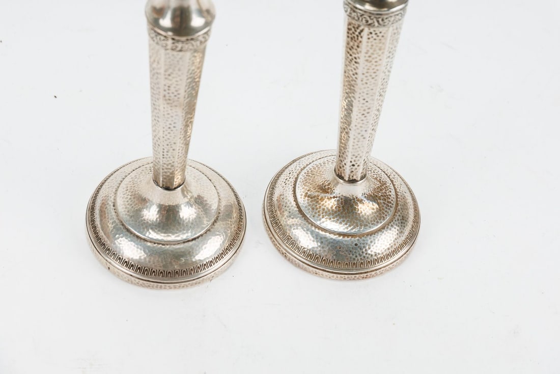 Sterling Silver Candlesticks - 4