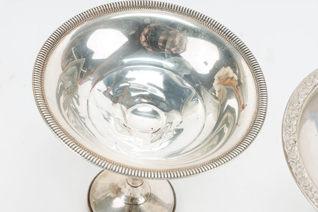 Two Sterling Silver Compotes - 2