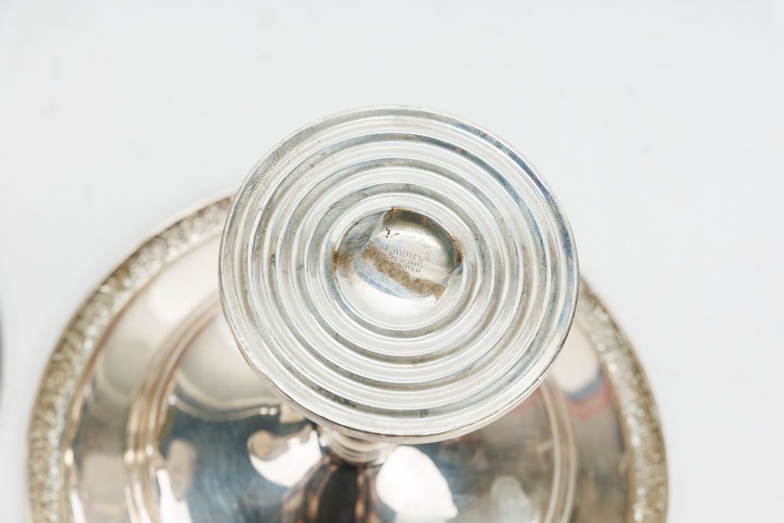 Two Sterling Silver Compotes - 7