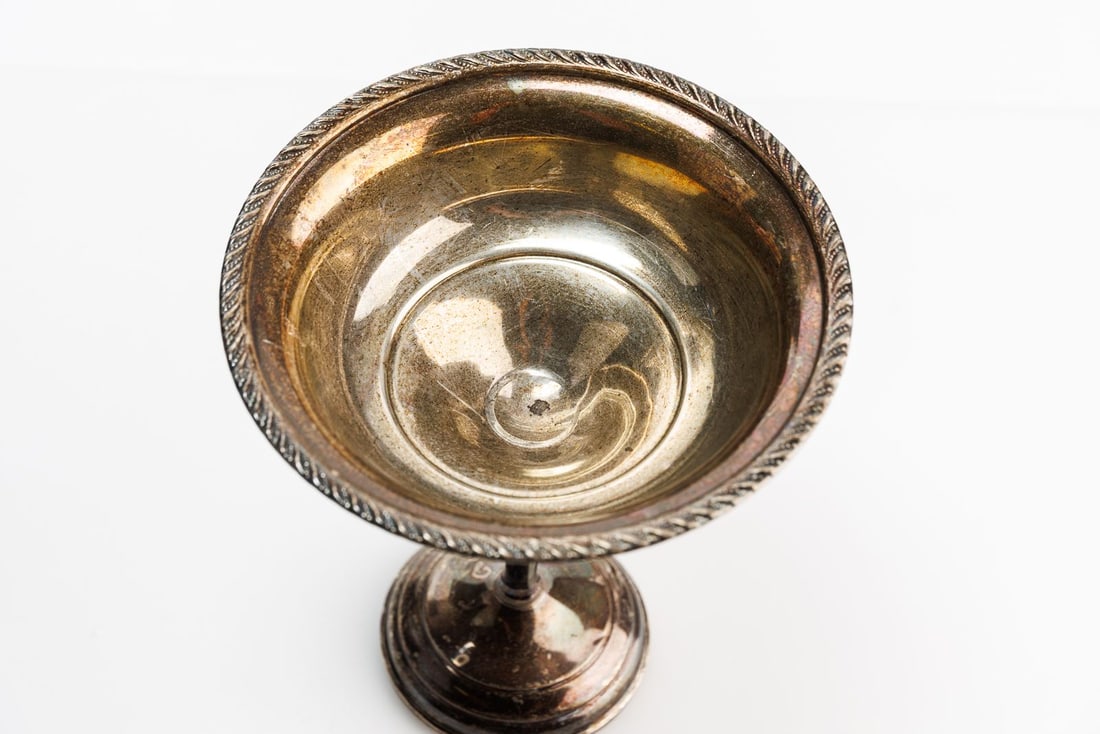 Preisner Weighted Sterling Silver Compote - 2