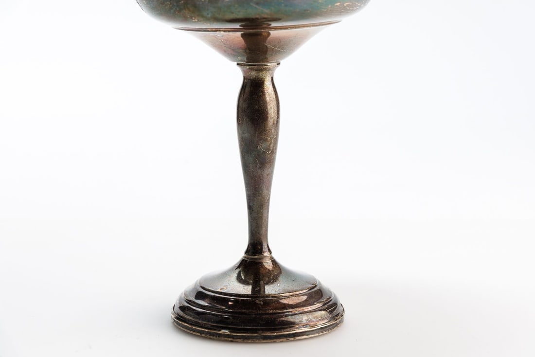 Preisner Weighted Sterling Silver Compote - 4