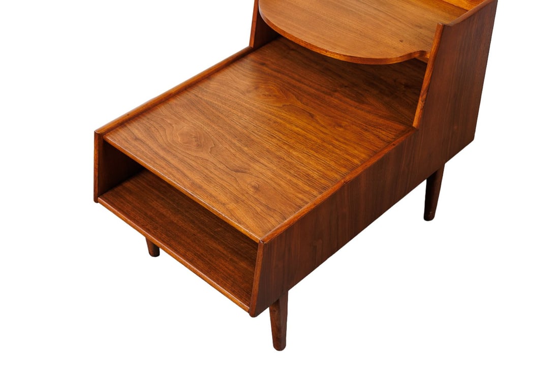Vintage MCM Drexel Declaration 2-Tier Side Table - 3