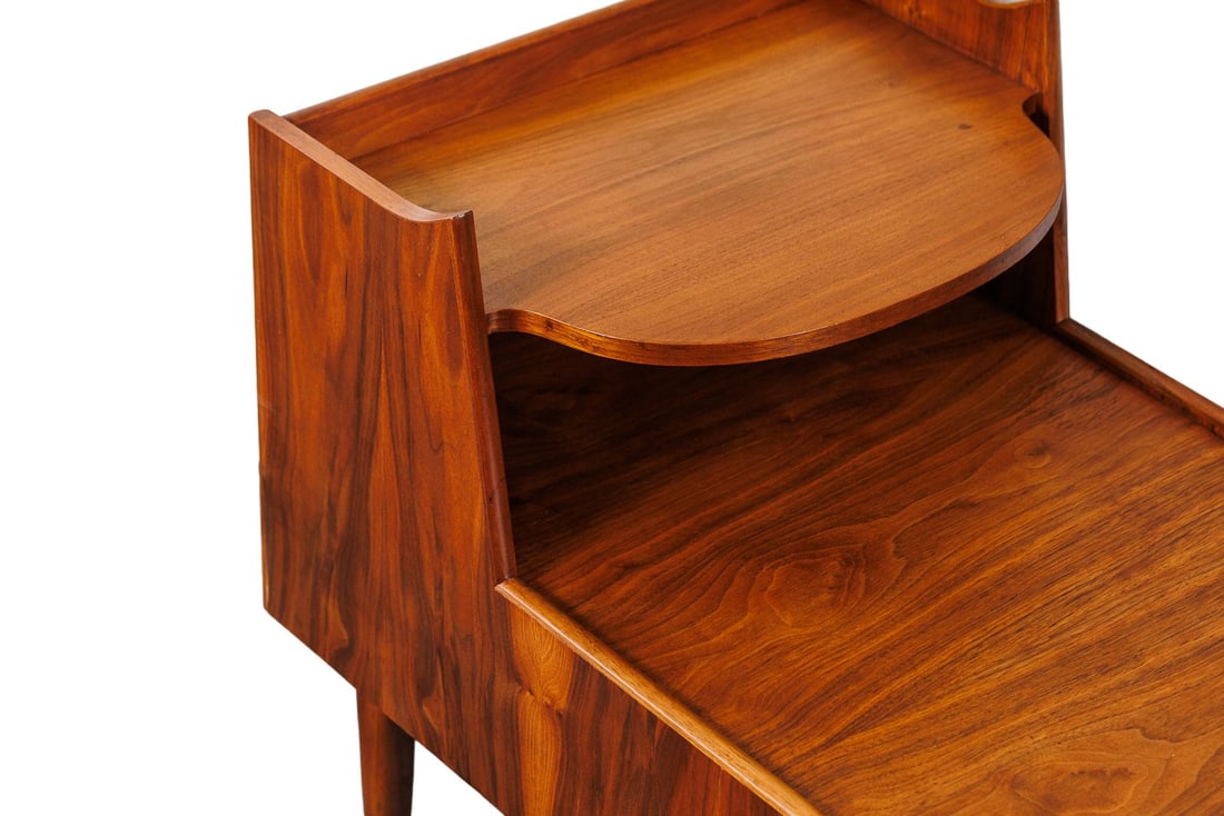 Vintage MCM Drexel Declaration 2-Tier Side Table - 7