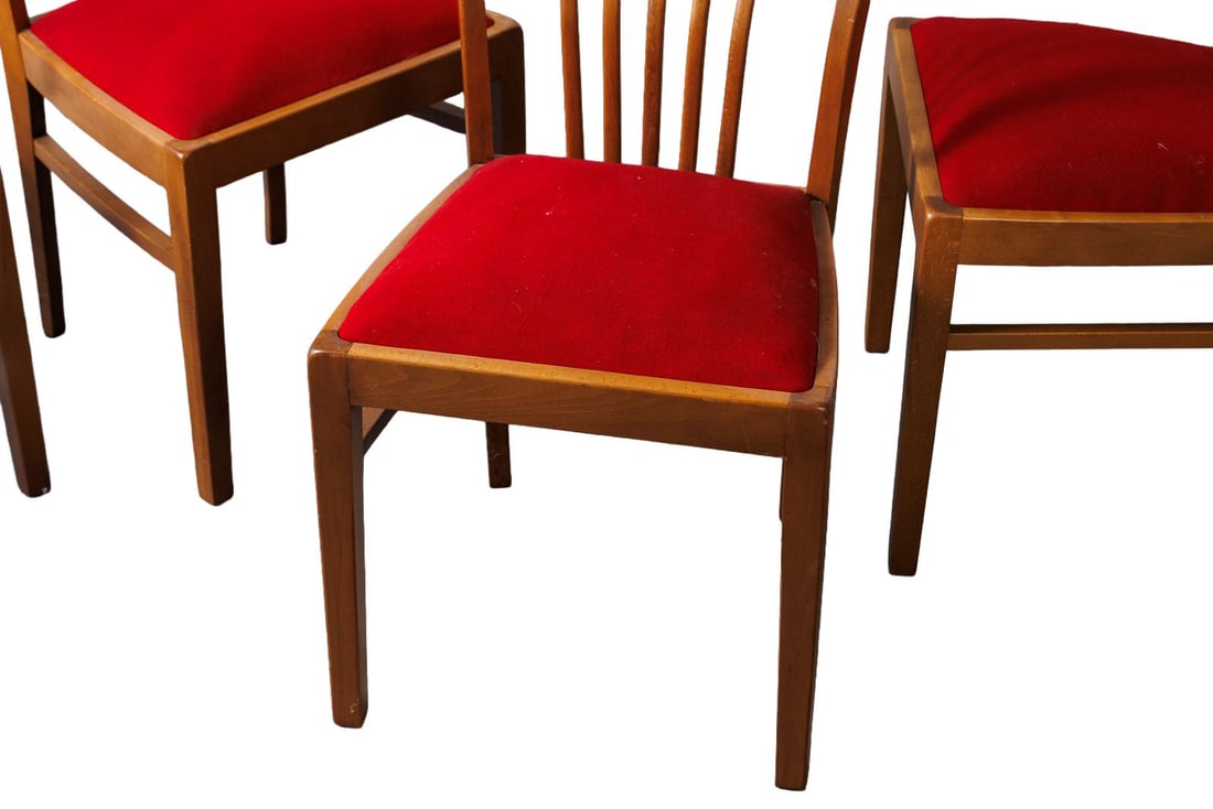 MCM Dining Table with 4 Chairs - 3