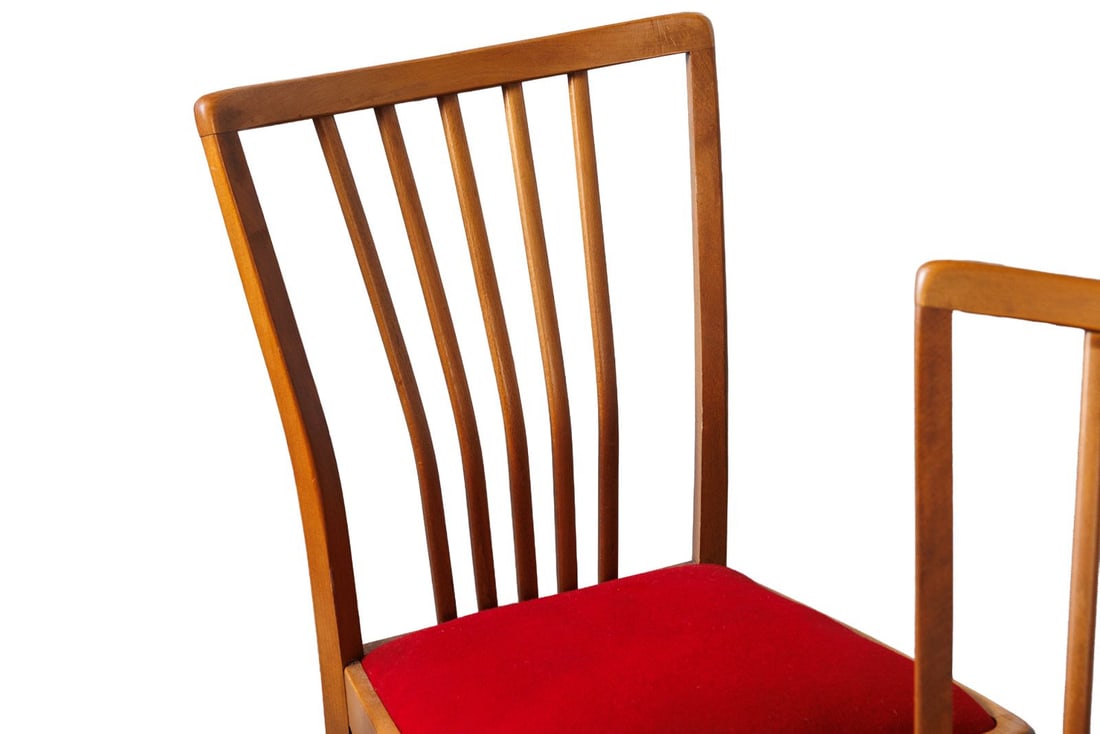 MCM Dining Table with 4 Chairs - 8