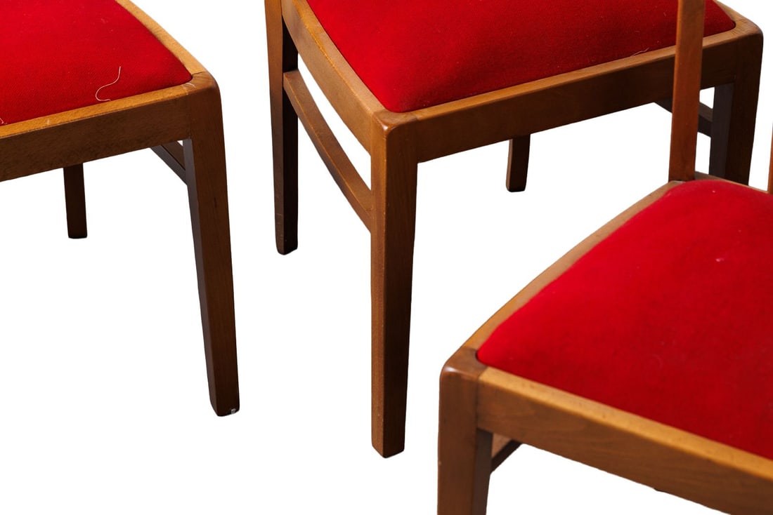 MCM Dining Table with 4 Chairs - 9