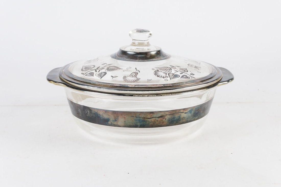 Vintage MCM Fire King Georges Briard Casserole Dish (1 of 7)