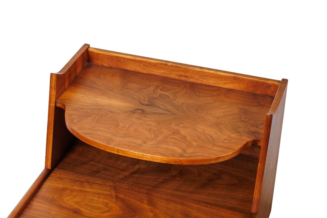 Vintage MCM Drexel Declaration 2-Tier Side Table - 3
