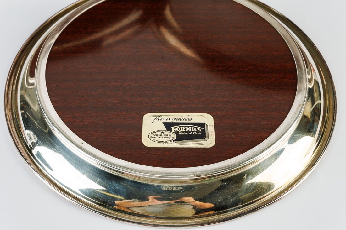Vintage MCM Serving Tray Set - 6