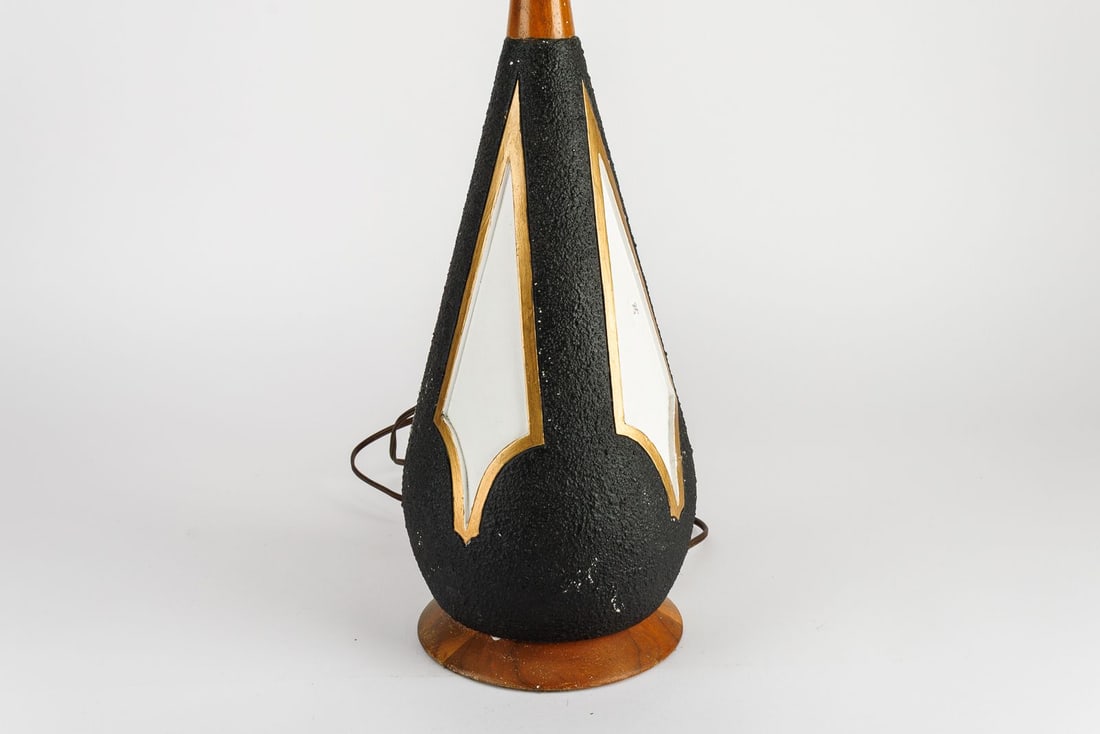 Vintage MCM Atomic Table Lamp - 4