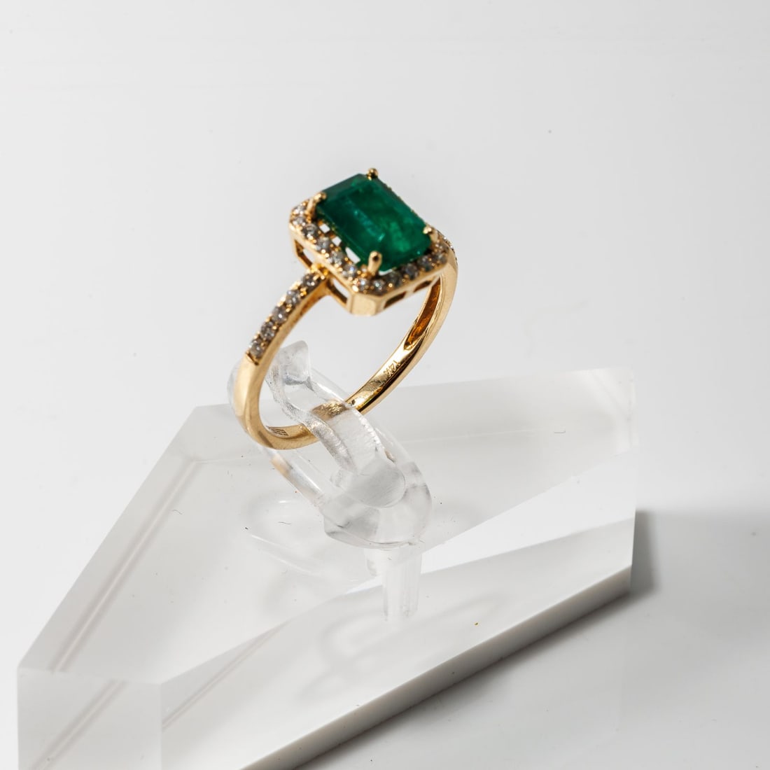 14K Gold EFFY Emerald Ring - 2