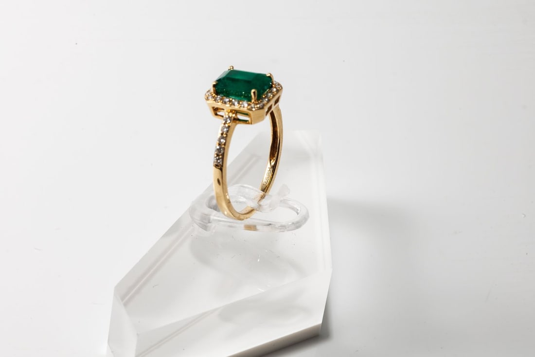 14K Gold EFFY Emerald Ring - 4