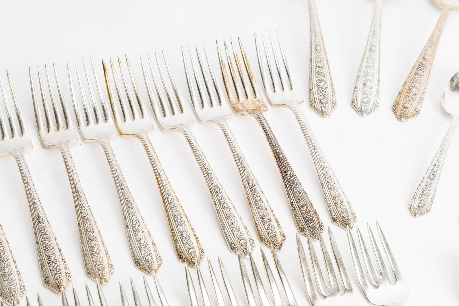 Wallace Sterling Silver Flatware Set - 3