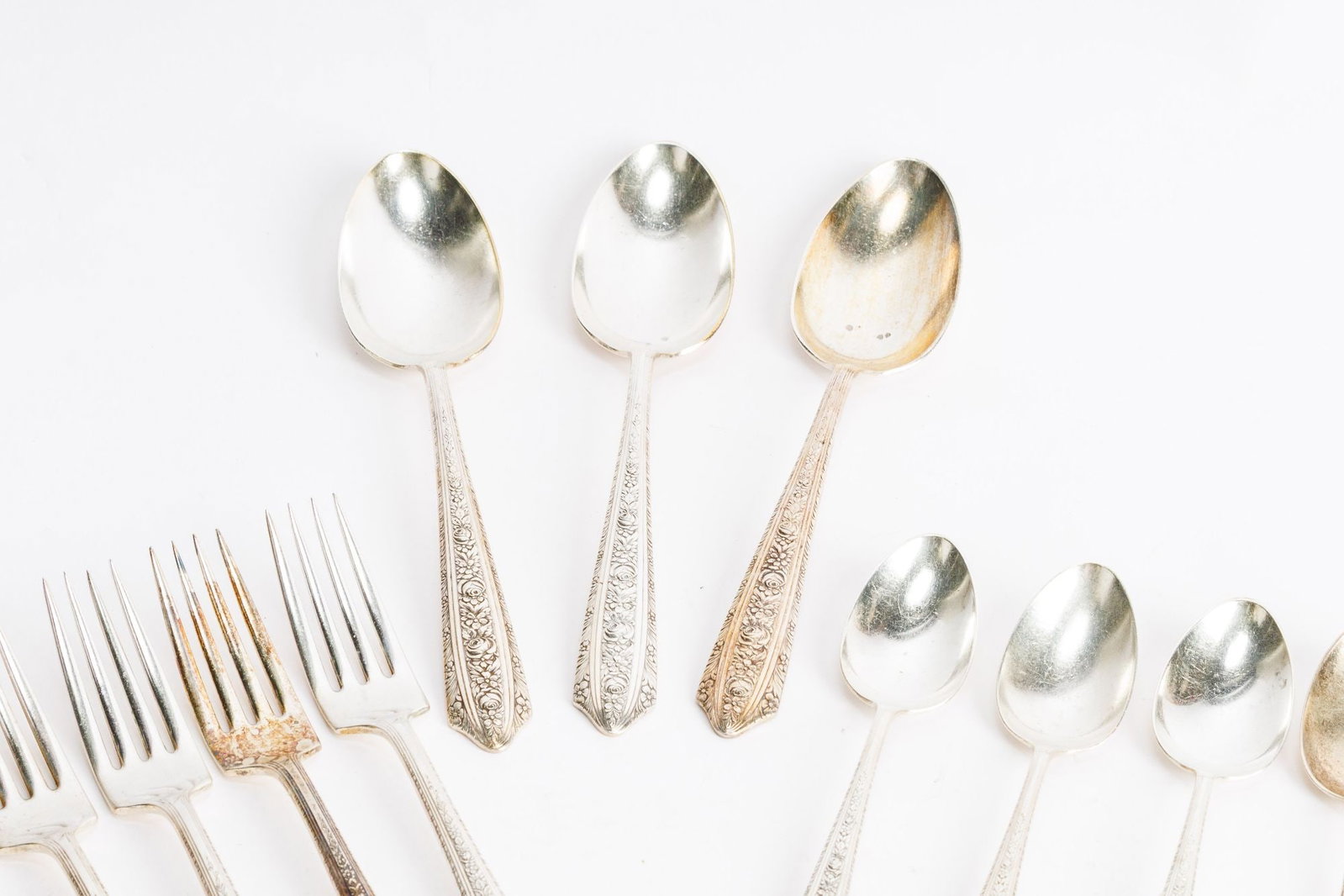Wallace Sterling Silver Flatware Set - 4