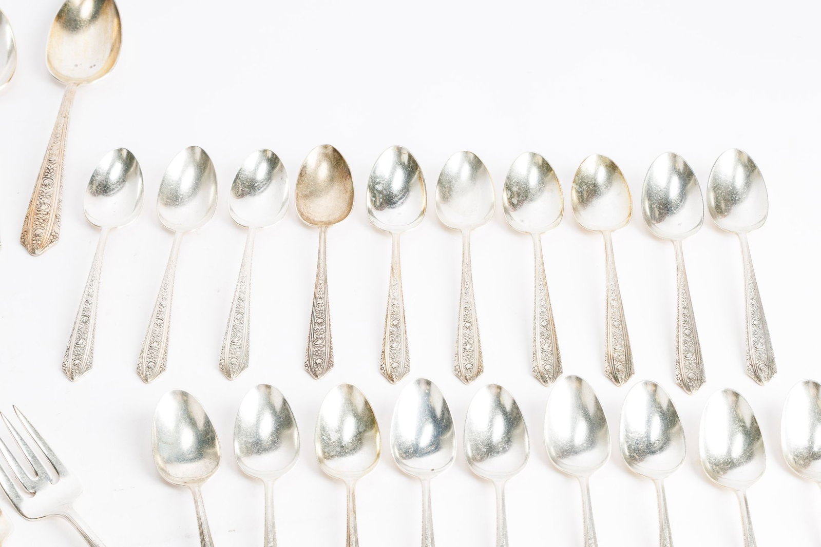 Wallace Sterling Silver Flatware Set - 5