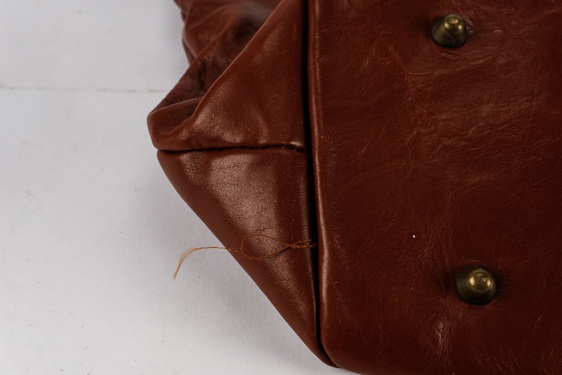 Leather Large Tote Bag - 4