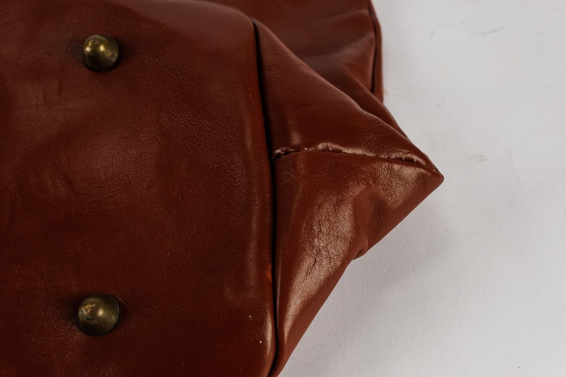 Leather Large Tote Bag - 5