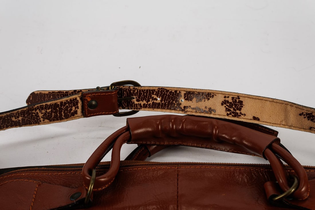 Leather Large Tote Bag - 7