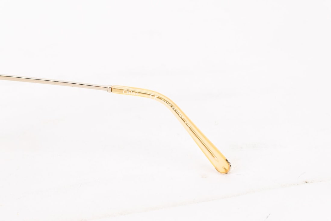 Chloe Round Wire Frame Sunglasses - 7