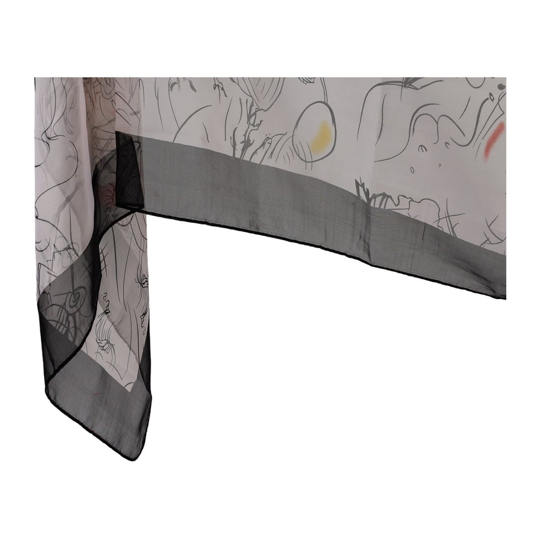 Prada Illustrations Silk Scarf - 4