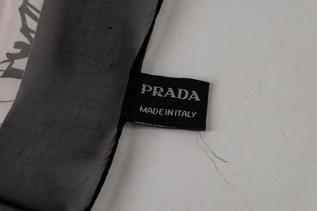 Prada Illustrations Silk Scarf - 7