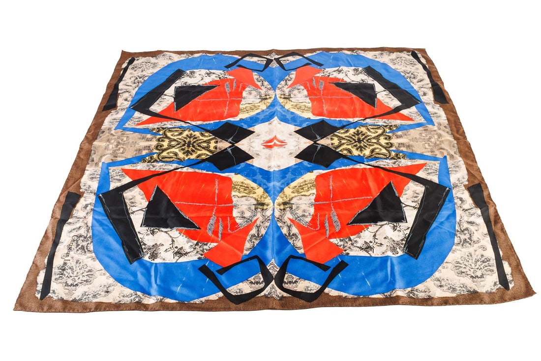 Christian Lacroix Silk Scarf (1 of 7)