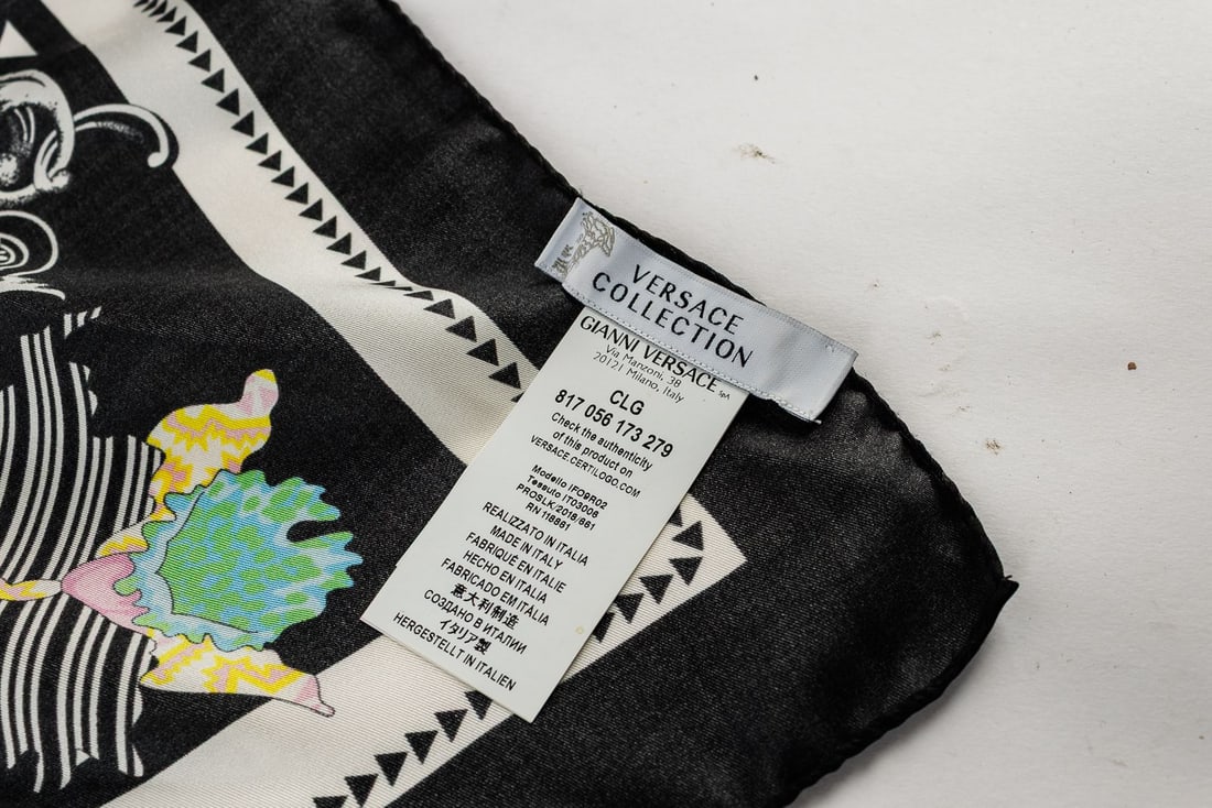 Versace Collection Silk Scarf - 6