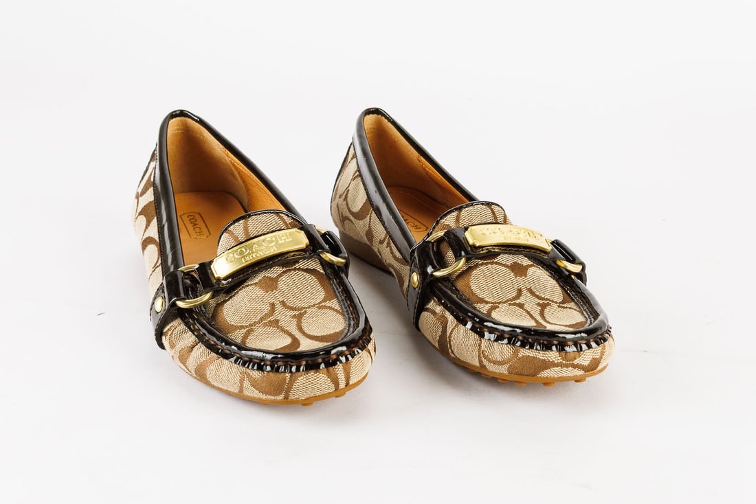 Coach Felisha Monogram Loafers size 6.5 (1 of 18)