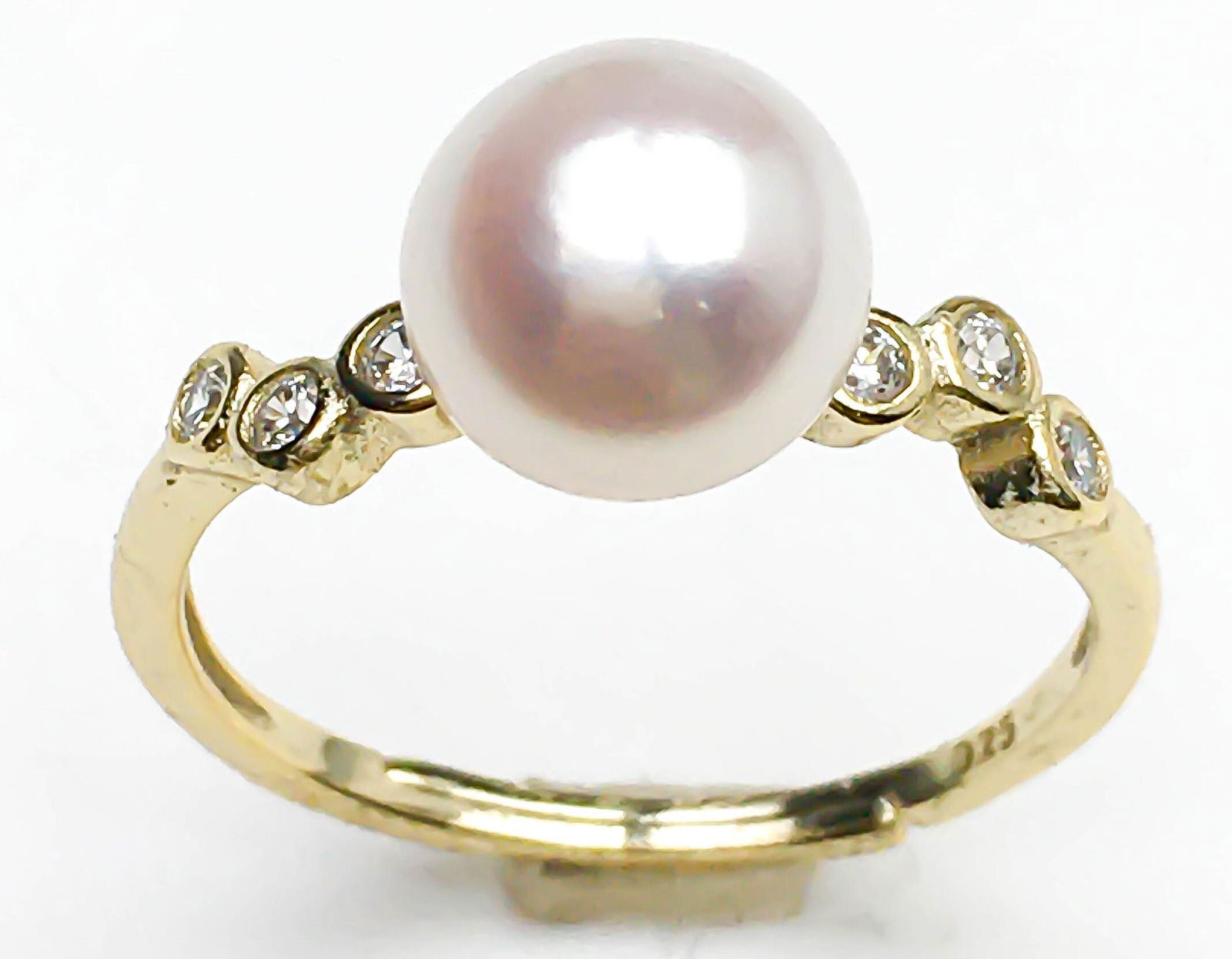 Natural Pearl Ring 925 Silver (1 of 3)