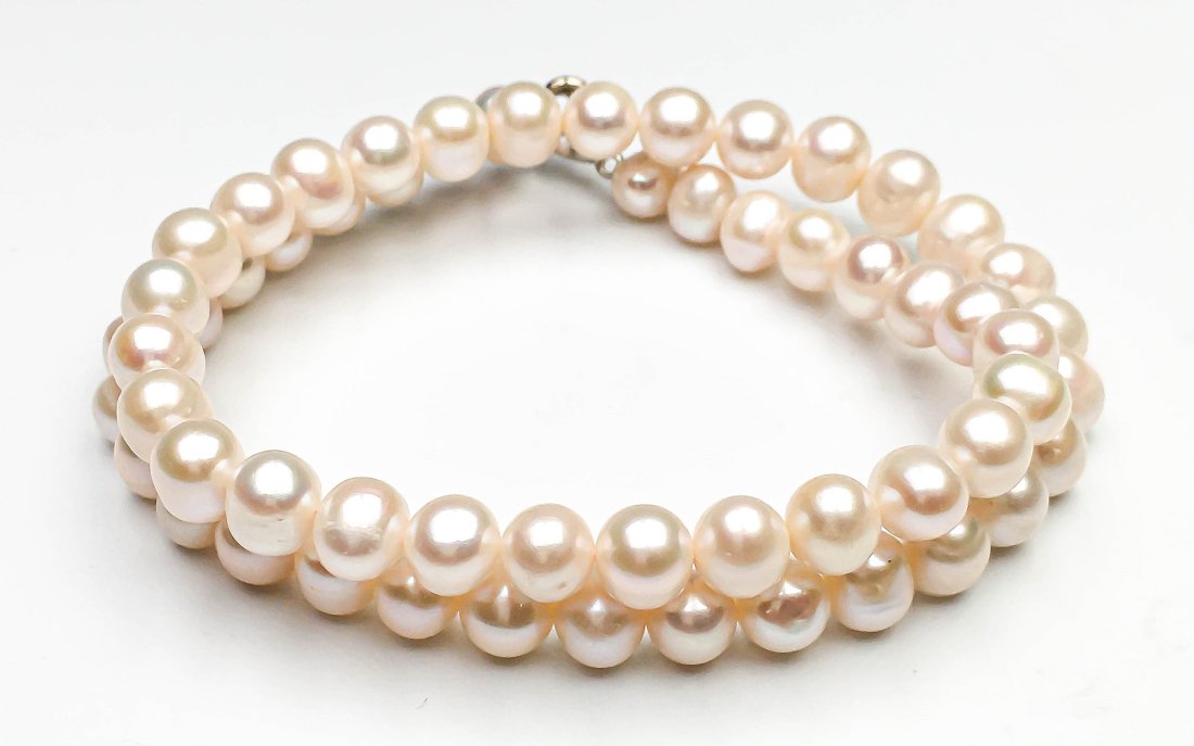 natural pearl bracelet (1 of 4)