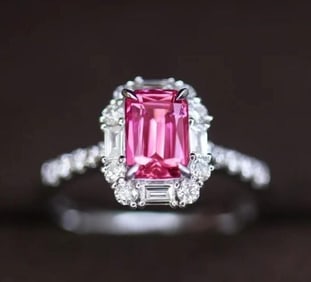 1.2ct Natural Sapphire 18Kt Gold Ring