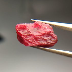 Mozambique natural ruby mine