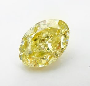 6ct Natural Yellow Diamond