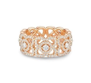 1.2cts Natural Diamond 18Kt Gold Ring