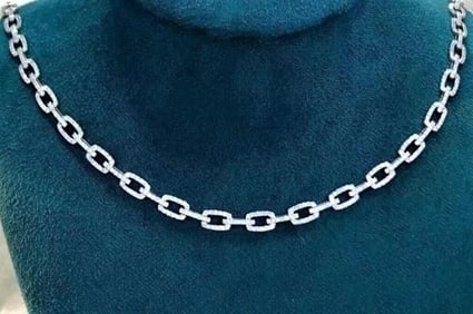 4.28cts Natural Diamond 18Kt Gold Necklace