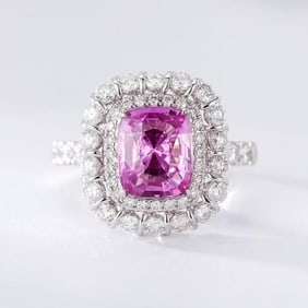 2.6ct Natural Sapphire 18Kt Gold Ring