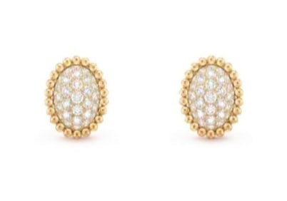 Natural Diamond 18Kt Gold Earrings