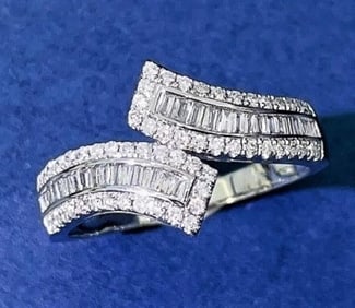 Natural Diamond 18K Gold Ring
