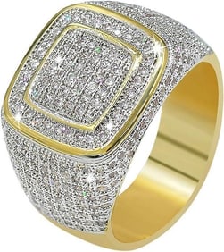 1.5ct Natural Diamond 18K Gold Ring
