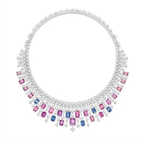 37.8ct Natural Tourmaline Necklace 18K Gold