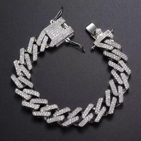 6.1cts Natural Diamond Bracelet 18K Gold