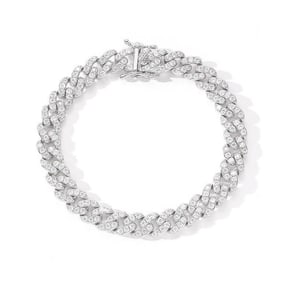 7.4ct Natural Diamond Bracelet 18K Gold