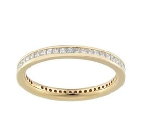 0.7ct Natural Diamond 18K Gold Ring
