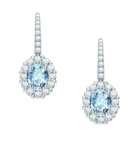 2ct Santa Maria Aquamarine 18K Gold Earrings