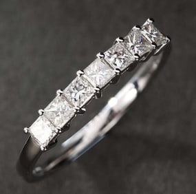 Natural Diamond 18K Gold Ring