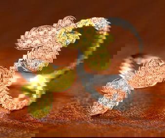 Natural Diamond 18Kt Gold Ring