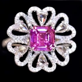 Natural Sapphire 18Kt Gold Ring