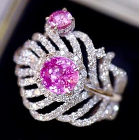 Natural Sapphire 18Kt Gold Ring