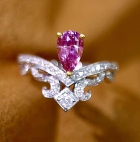 1.1ct Natural Sapphire 18Kt Gold Ring