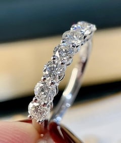 Natural Diamond 18Kt Gold Ring